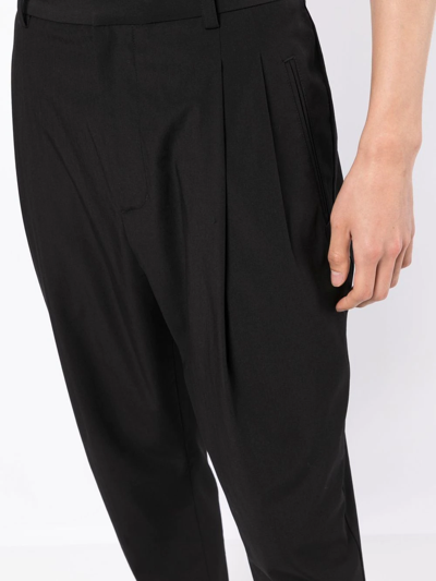 3.1 Phillip Lim Drop-crotch Tailored Trousers In Black
