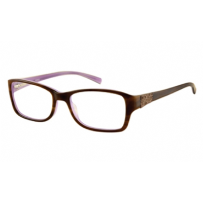 Shop Guess Demo Oval Unisex Eyeglasses Gu2274 A15 52 In Orange,tortoise