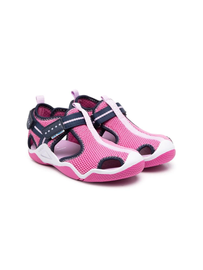 Geox Wader Touch-strap Sandals In 粉色