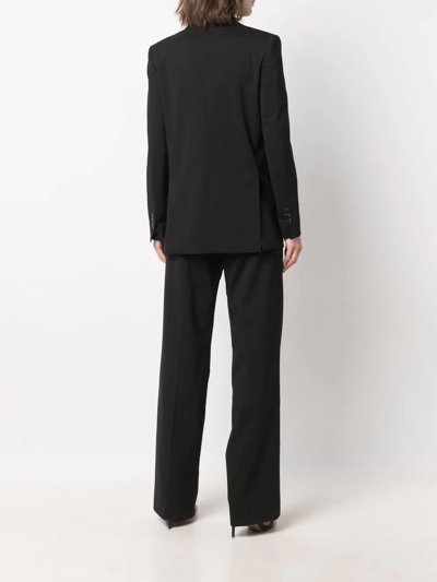 Shop Dsquared2 Wide-leg Two-piece Suit In Black