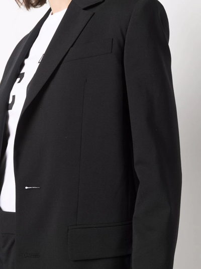 Shop Dsquared2 Wide-leg Two-piece Suit In Black