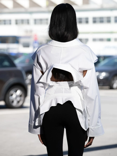 Shop A.w.a.k.e. Tie-front Blouse In White