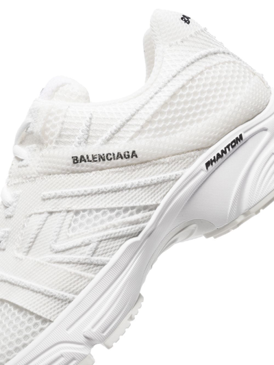 Shop Balenciaga Phantom Low-top Sneakers In 白色