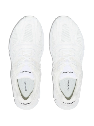 Balenciaga Phantom Low-top Sneakers In 白色