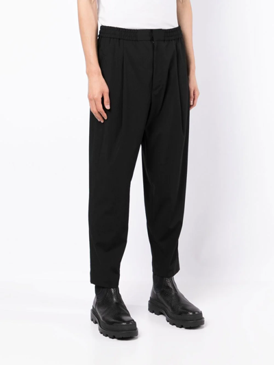 3.1 Phillip Lim Single-pleat Tapered Trousers In Black
