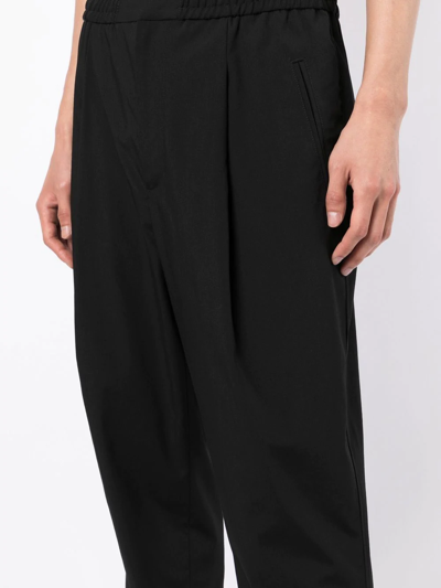 3.1 Phillip Lim Single-pleat Tapered Trousers In Black