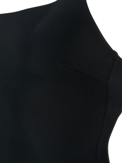 Shop Bondi Born Winnie Square-neck Swimsuit In Black