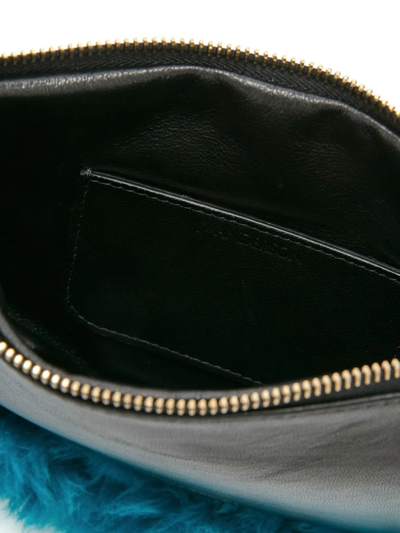 Shop Jw Anderson Bumper-moon Leather Shoulder Bag In Black
