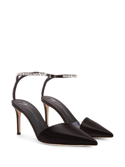 Giuseppe Zanotti Xenya Crystal In Black