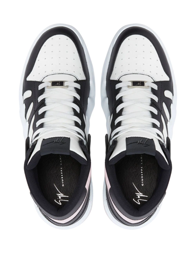 Giuseppe Zanotti Talon High-top Sneakers In Pink