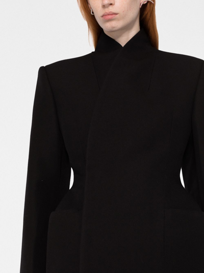 MINIMAL HOURGLASS FITTED JACKET