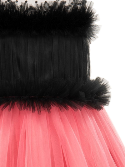 Tulleen Stacia Tulle Dress In Black