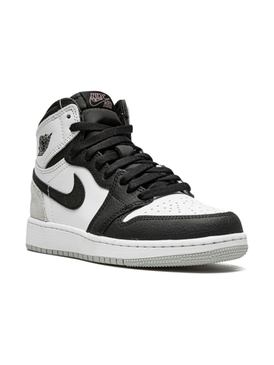 Shop Jordan 1 Retro High Og "stage Haze" Sneakers In White