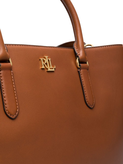 Ralph Lauren Mary Shopper Tote In 褐色