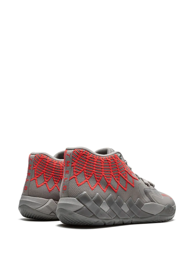 Puma X Lamelo Ball Mb.01 High-top Sneakers In Grey