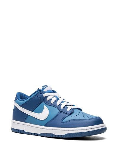 Shop Nike Dunk Low "dark Marina Blue" Sneakers