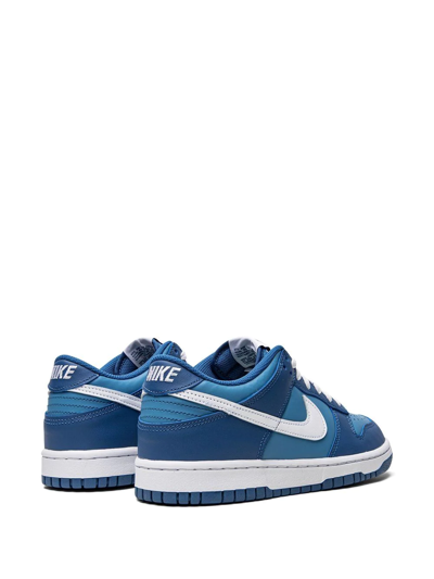 Shop Nike Dunk Low "dark Marina Blue" Sneakers