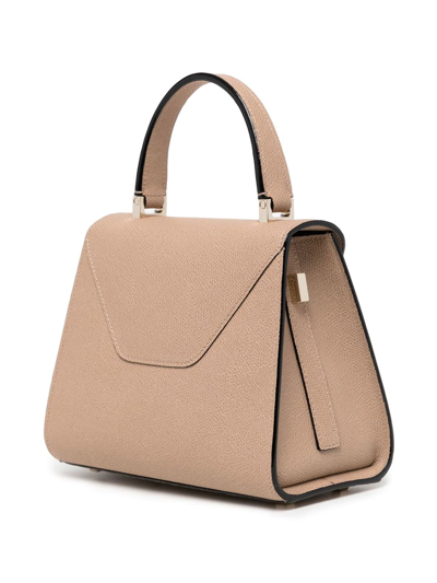 Valextra Iside Petite Tote Bag In 褐色