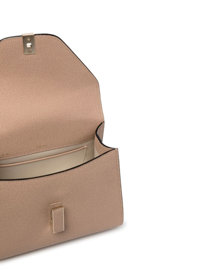 Valextra Iside Petite Tote Bag In 褐色