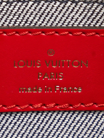 Blue Louis Vuitton Monogram Denim Patchwork Multi - Louis Vuitton 2019  pre-owned Pochette Cles pouch - Pochette Accessoires – RvceShops Revival