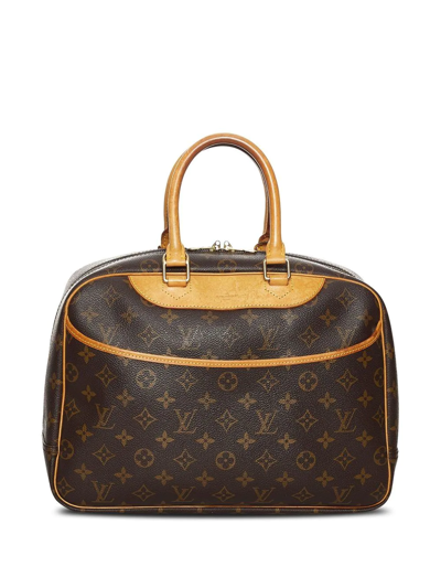 Louis Vuitton pre-owned Deauville top-handle bag Brown
