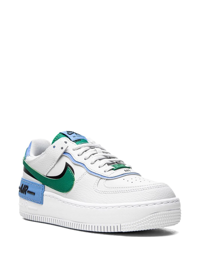 Shop Nike Air Force 1 "photon Dust/malachite-black" Sneakers In White