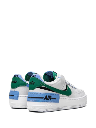 Shop Nike Air Force 1 "photon Dust/malachite-black" Sneakers In White