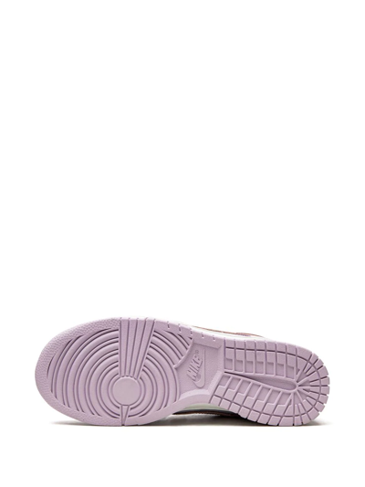 Nike Dunk Low "easter" Sneakers In Grey