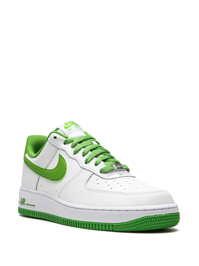 Shop Nike Air Force 1 '07 "chlorophyll" Sneakers In White