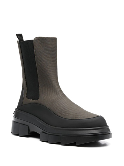 Shop Stuart Weitzman Ankle-length Chelsea Boots In 绿色