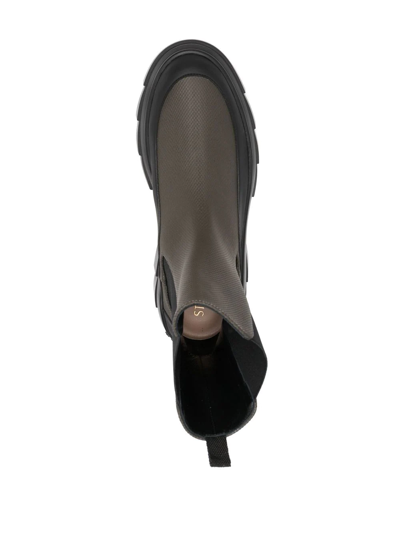 Stuart Weitzman Ankle-length Chelsea Boots In 绿色