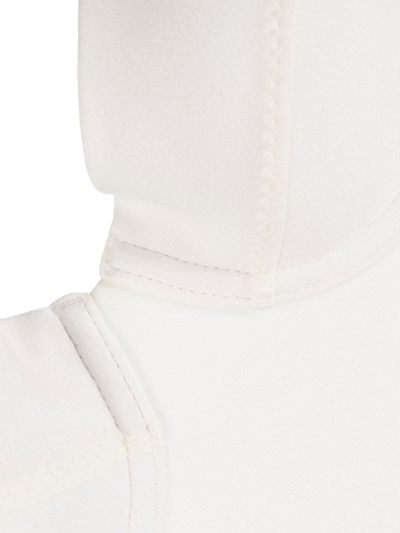 Noire Swimwear Belted Sweetheart Swimsuit In Neutrals