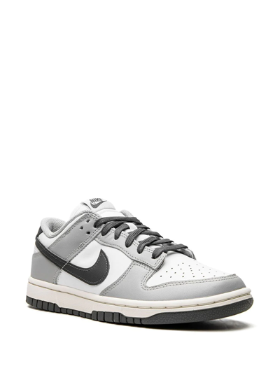 Nike Dunk Low Light Smoke In White