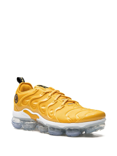 Nike Air Vapormax Plus Do5874-700 Women's Yellow & White Running Shoes Nr2634 In 橘色