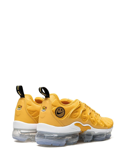 Nike Air Vapormax Plus Do5874-700 Women's Yellow & White Running Shoes Nr2634 In 橘色