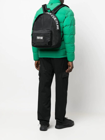 MEDIUM LOGO-PRINT BACKPACK