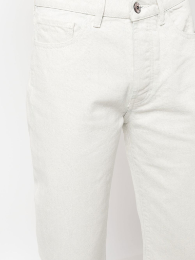Shop 3x1 Straight-leg Cropped Jeans In 中性色