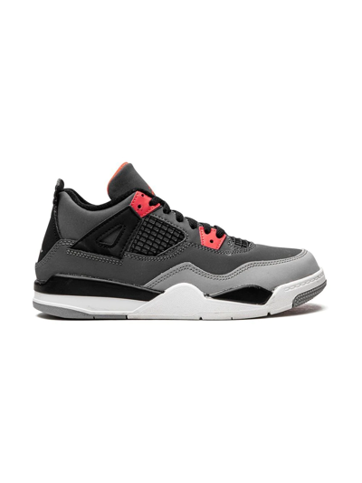 Shop Jordan Air  4 "infared" Sneakers In Grey