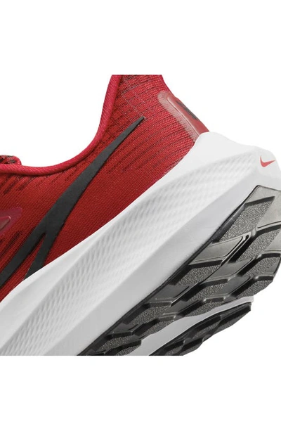 Shop Nike Kids' Air Zoom Pegasus 39 Sneaker In Red/ Black/ White