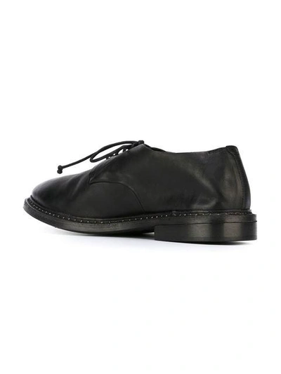 Shop Marsèll Distressed Derby Shoes - Black