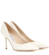 JIMMY CHOO Agnes Patent Leather Pumps