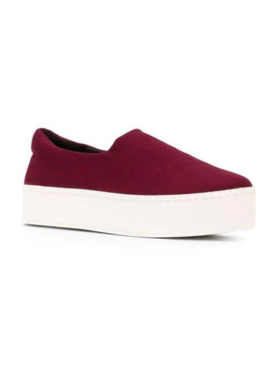 Shop Opening Ceremony Platform Slip-on Sneakers In Red