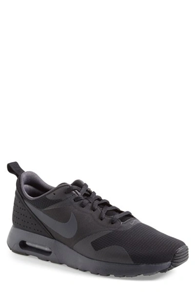 Nike Men's Air Max Tavas Lace Up Sneakers In Black