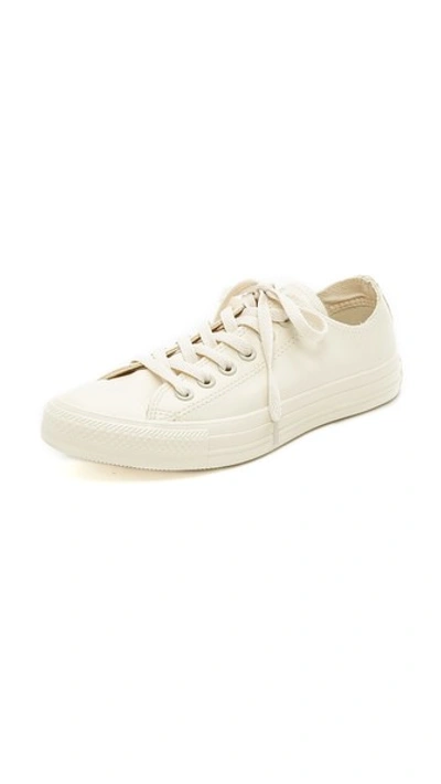 Converse Chuck Taylor All Star Rubber Sneakers In Parchment