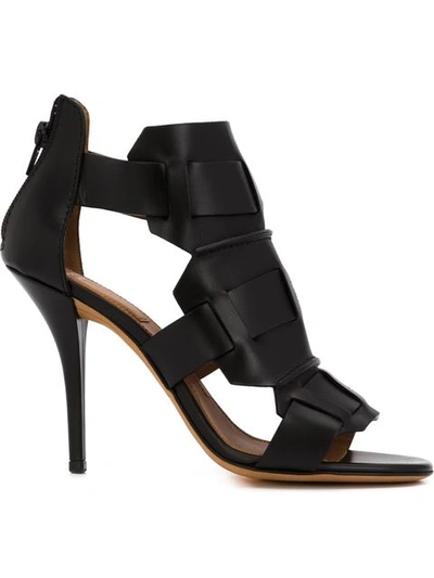 Givenchy Woman Rojda Sandals In Black Leather Black