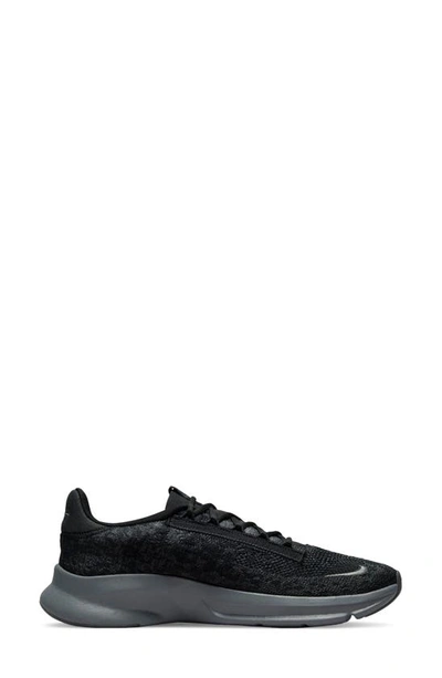 Shop Nike Superep Go 3 Flyknit Running Shoe In Black/ Anthracite/ Iron Grey