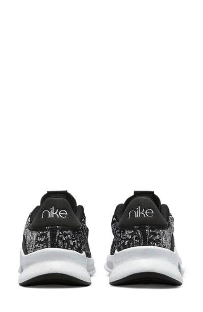 Shop Nike Superrep Go 3 Flyknit Running Shoe In Black/ Metallic Silver/ White