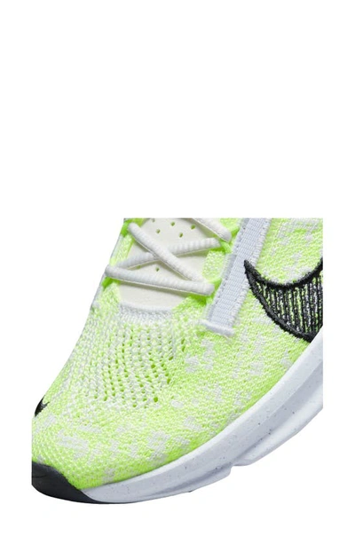 Shop Nike Superrep Go 3 Flyknit Running Shoe In White/ Smoke/ Phantom/ Volt