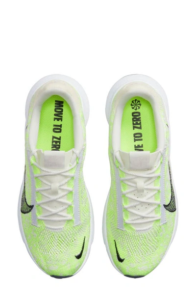 Shop Nike Superrep Go 3 Flyknit Running Shoe In White/ Smoke/ Phantom/ Volt