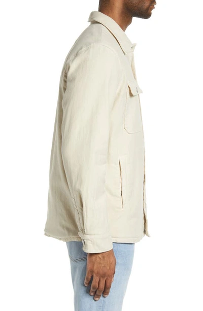 Shop Apc Alex Blouson Jacket In Ecru